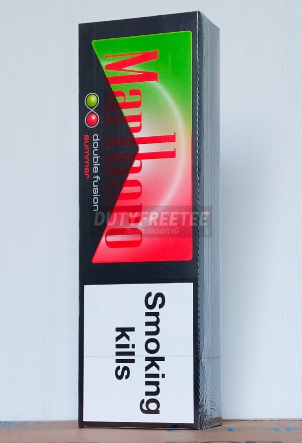 Marlboro Double Fusion Summer 2 เม็ดบีบ (จาก Switzerland)