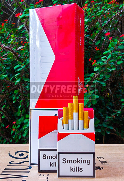 Marlboro Red ซองแข็ง (จาก Switzerland)