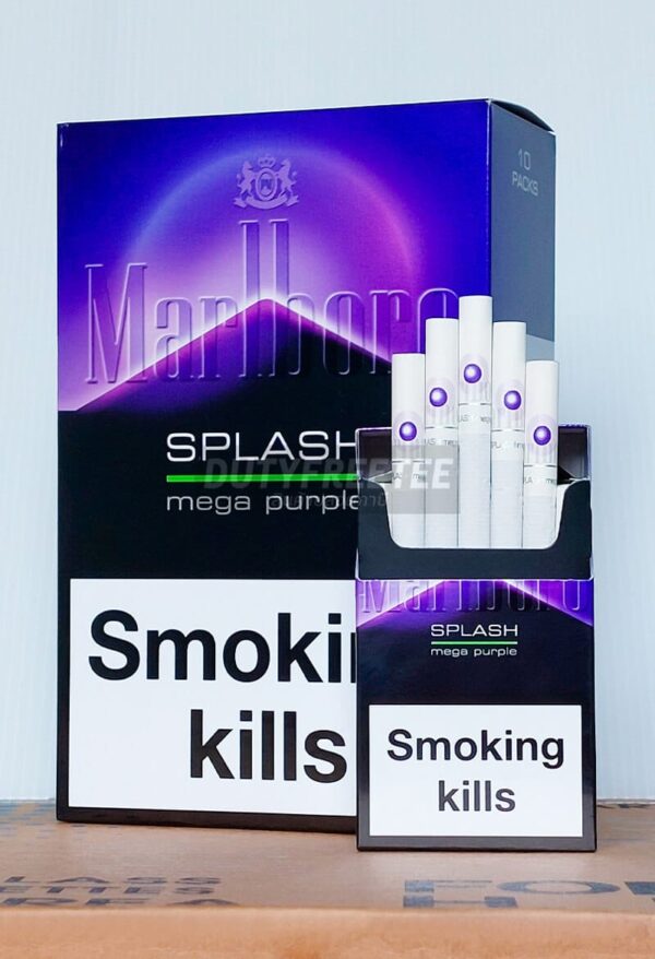 Marlboro Splash Mega Purple 1 เม็ดบีบ (จาก Switzerland)