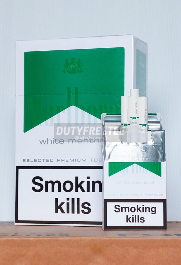 Marlboro White Menthol (จาก Switzerland)